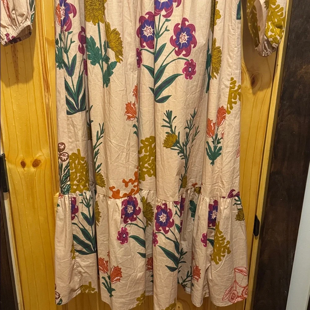 Umgee floral maxi dress medium - Picture 2 of 5